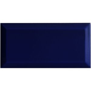 Wandfliese Metro Blau Facettenfliese