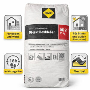 Alternative view of Fliesenkleber Sakret - Objektkleber C2 TE S1